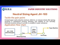 Paper Waterproofing JH103 Internal AKD Sizing Agent Give The Paper High Water