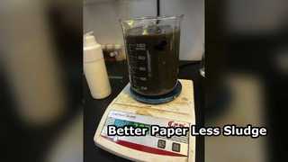 Paper Retention Aids Improve Sludge Dewatering