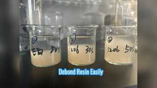 Wet Strength Resin Debonder Soluble in Water
