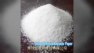 Wet Strength Resin Debonder Paper Recycling Solution