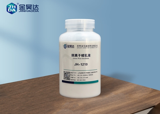 JHDA Water Proofing Anionic Wax White Emulsion with 35% solid content