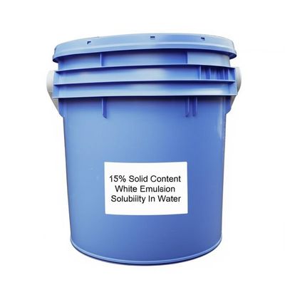 15% Solid Content White Emulsion with Solubility In Water