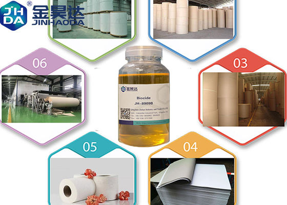 Effective Sterilization Anti Corrosion Biocide Deodorant For All Kinds Of Paper