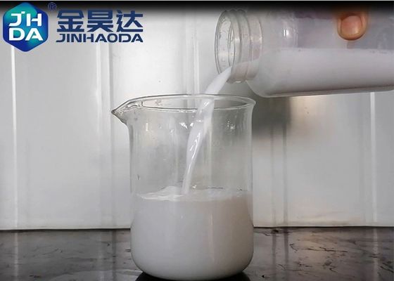 33% Milky White Liquid Anionic Emulsifying Wax Improve Paper Sizing Degree