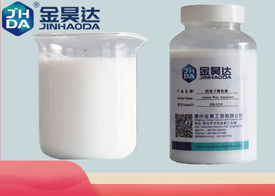 Paraffin Wax Fully Refined Water Proofing Agent White Emulsion Non-irritant using Wax Emulsion