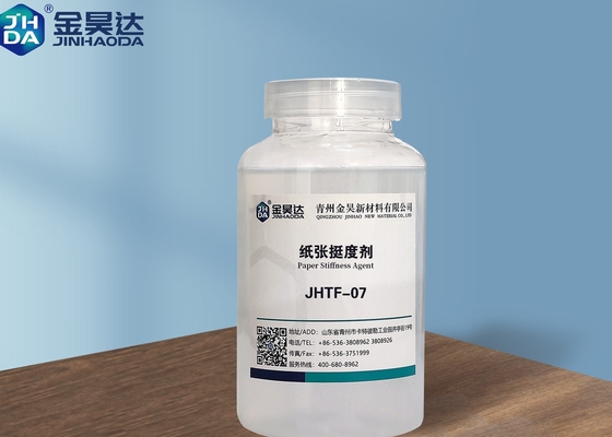 Dry Strength Additives For Paper JHTF07 Stiffness Paper Dry Strength Agent Colorless Industrial Grade