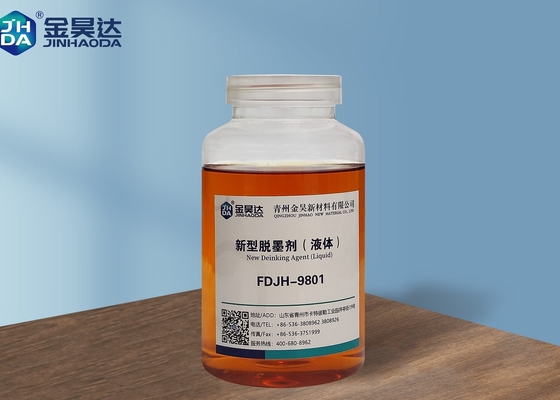 FDJH9801 Waste Paper Deinking Agent 25% Paper Recycling Chemicals Manufacturer