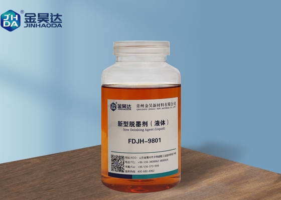 FDJH9801 Liquid Deinking Agent Improve Paper Products Grade Reduce Deinking Cost