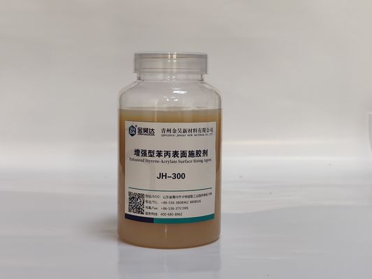 Good price JH-WH300 Styrene Acrylic Ester Anionic Surface Sizing Agent For Printing Paper online