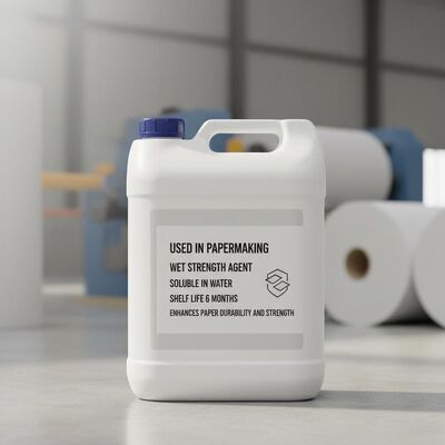 Good price Used In Papermaking Wet Strength Agent Soluble In Water With Shelf Life 6 Months Enhances Paper Durability And Strength online