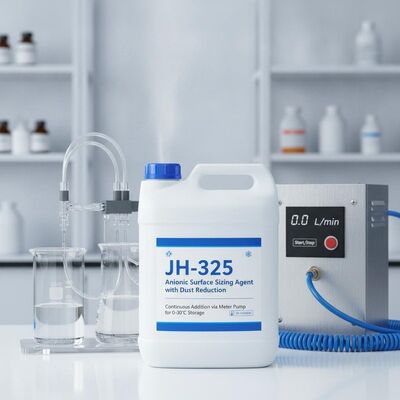Good price JH-325 Anionic Surface Sizing Agent with Dust Reduction and Continuous Addition via Meter Pump for 0-30°C Storage online