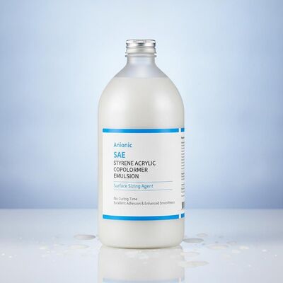 Anionic SAE Styrene Acrylic Copolymer Emulsion Surface Sizing Agent with No Curing Time for Excellent Adhesion and Enhanced Smoothness