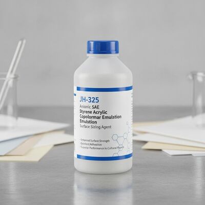 JH-325 Anionic SAE Styrene Acrylic Copolymer Emulsion Surface Sizing Agent with Enhanced Surface Strength and Excellent Adhesion for Superior Performance in Cultural Papers